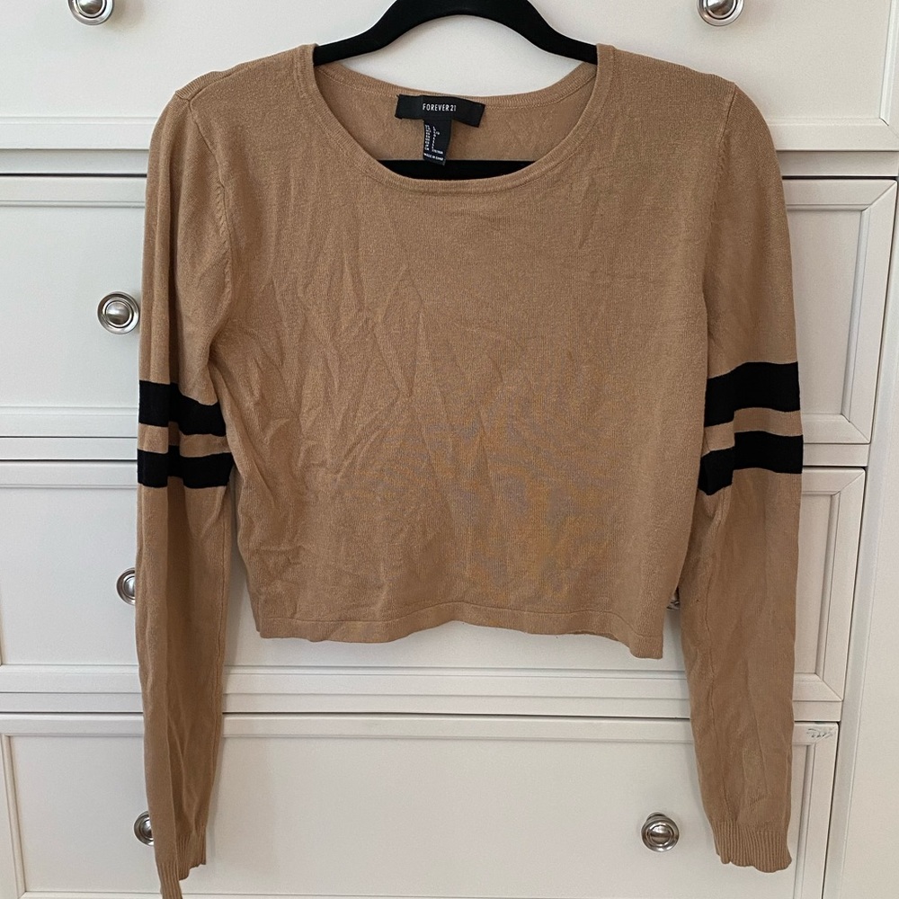 Long Sleeve Crop Top